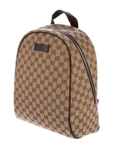 gucci gg canvas backpack|vintage gucci backpack.